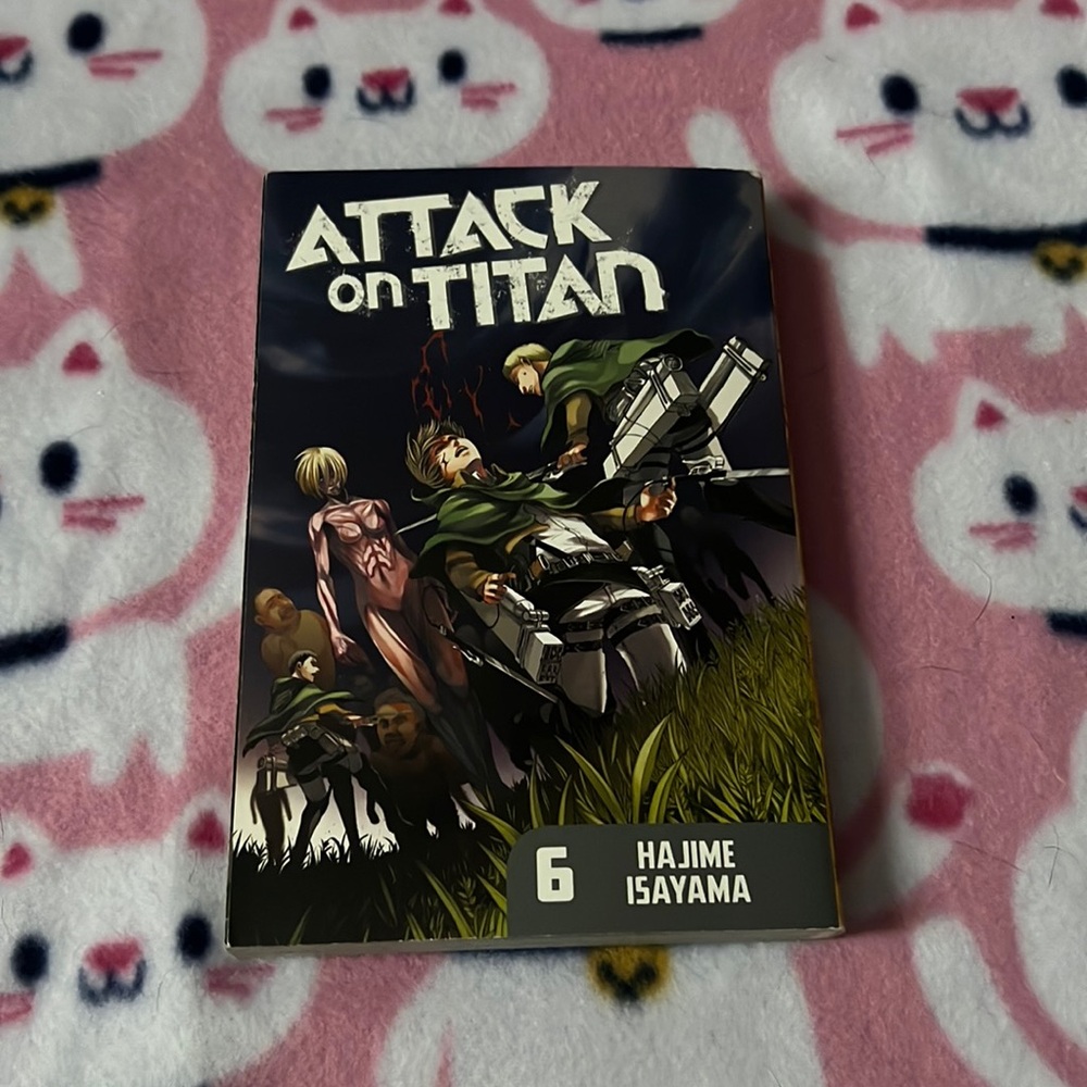 attack on titan manga in good condition